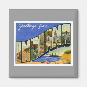 Grüße aus Indiana Magnet