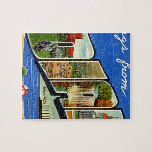 Grüße aus Indiana Puzzle (Horizontal)