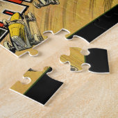 Grüße aus Indiana Retro Puzzle (Seite)