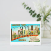 Grüße aus Indianapolis Large Letter Postkarte (Stehend Vorderseite)