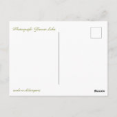 Grüße aus Irland Postkarte (Rückseite)