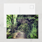 Grüße aus Irland Postkarte (Vorne/Hinten)