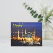 Grüße aus Istanbul Türkei Postcard Postkarte (Stehend Vorderseite)