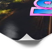 Grüße aus Jakarta Indonesien Poster (Ecke)