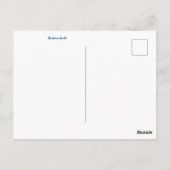 Grüße aus Kalifornien: Die Davis-Nadel Postkarte (Rückseite)