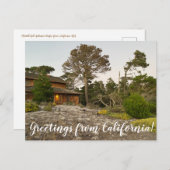 Grüße aus Kalifornien Postkarte (Vorne/Hinten)