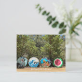Grüße aus Kalifornien! Postkarte (Stehend Vorderseite)