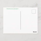 Grüße aus Kalifornien! Postkarte (Rückseite)