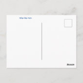 Grüße aus Kalifornien! Postkarte (Rückseite)