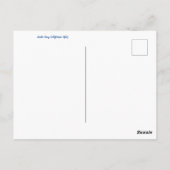 Grüße aus Kalifornien! Postkarte (Rückseite)