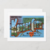 Grüße aus Kansas City! Postkarte (Vorne/Hinten)