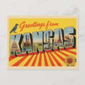 Grüße aus Kansas, Wichita Postkarte (Vorderseite)