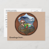 Grüße aus Kapstadt Postkarte (Vorne/Hinten)