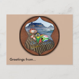 Grüße aus Kapstadt Postkarte