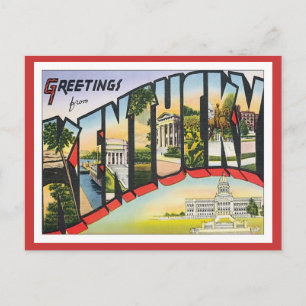 Grüße aus Kentucky Postkarte