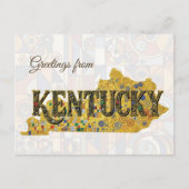 Grüße aus Kentucky Postkarte (Vorderseite)