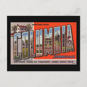 Grüße aus Kolumbien Postkarte