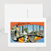 Grüße aus Kolumbien, South Carolina! Postkarte (Vorne/Hinten)