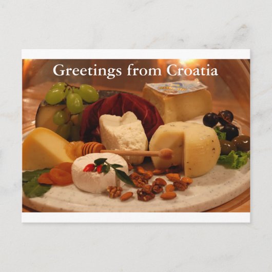 Grüße aus Kroatien Postkarte (Vorderseite)