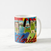Grüße aus Lakeland Florida Kaffeetasse (VorderseiteRechts)