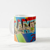 Grüße aus Lakeland Florida Kaffeetasse (Vorderseite Links)