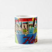 Grüße aus Lakeland Florida Kaffeetasse (Mittel)