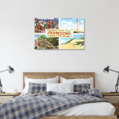 Grüße aus Landschaftlichen Szenen Leinwanddruck (Insitu (Schlafzimmer))