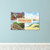 Grüße aus Landschaftlichen Szenen Leinwanddruck (Insitu (Holzboden))