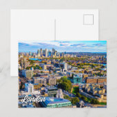 Grüße aus London, England Postkarte (Vorne/Hinten)