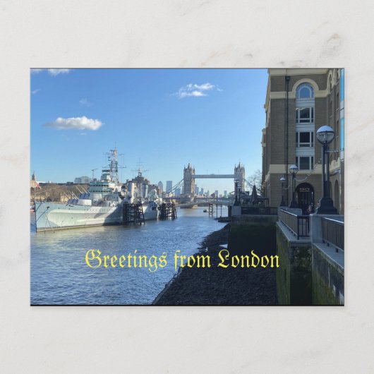 Grüße aus London Postkarte (Vorderseite)