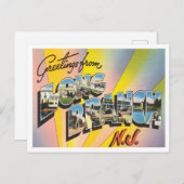 Grüße aus Long Branch, New Jersey Travel Postkarte (Vorne/Hinten)