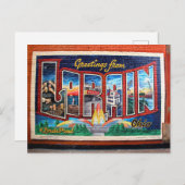 Grüße aus Lorain, Ohio Postkarte (Vorne/Hinten)