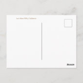 Grüße aus Los Altos Hills! Postkarte (Rückseite)