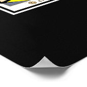 Grüße aus Los Angeles California Poster (Ecke)