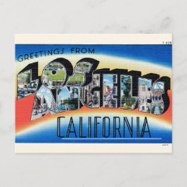 Grüße aus Los Angeles Große Briefkarte Postkarte