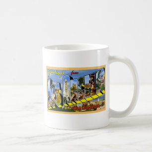 Grüße aus Los Angeles Kalifornien Kaffeetasse