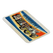 Grüße aus Los Angeles Kalifornien Magnet (Rechte Seite)