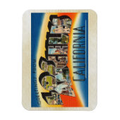 Grüße aus Los Angeles Kalifornien Magnet (Vertikal)