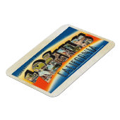 Grüße aus Los Angeles Kalifornien Magnet (Linke Seite)