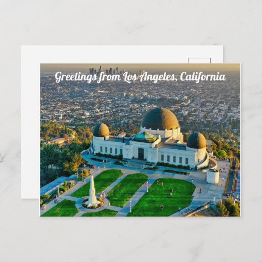 Grüße aus Los Angeles, Kalifornien Postcard Postkarte (Vorne/Hinten)
