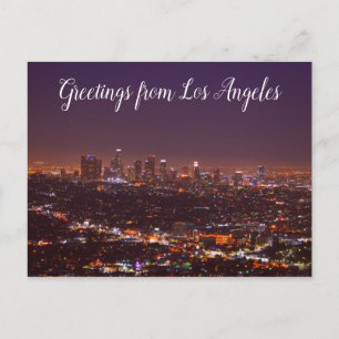Grüße aus Los Angeles Kalifornien Postkarte