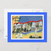 Grüße aus Louisiana Postkarte (Vorne/Hinten)