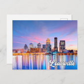 Grüße aus Louisville, Kentucky, USA Postkarte (Vorne/Hinten)