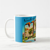Grüße aus Maine Kaffeetasse (Links)