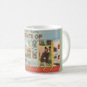 Grüße aus Maine Kaffeetasse (VorderseiteRechts)