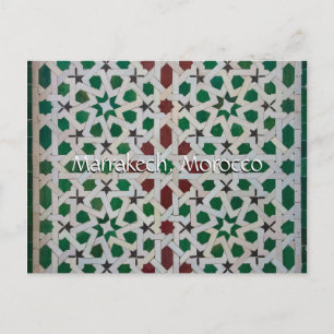 Grüße aus Marrakesch Postkarte