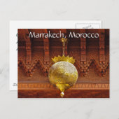 Grüße aus Marrakesch Postkarte (Vorne/Hinten)