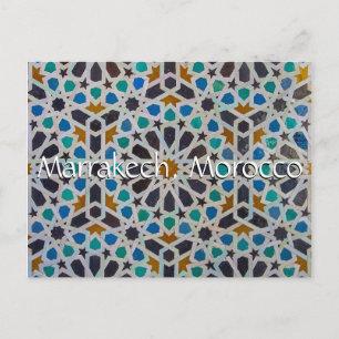 Grüße aus Marrakesch Postkarte