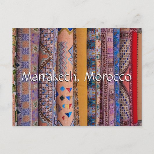 Grüße aus Marrakesch Postkarte (Vorderseite)