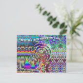 Grüße aus MathMagic Land Postkarte (Stehend Vorderseite)